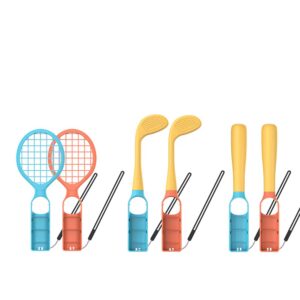 DOBE 6 Piece Sports Set for Nintendo Switch, Switch OLED, Switch Lite
