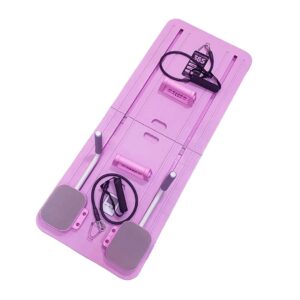 Portable Pilates Board (Pink/ Purple/ Black) - Image 3